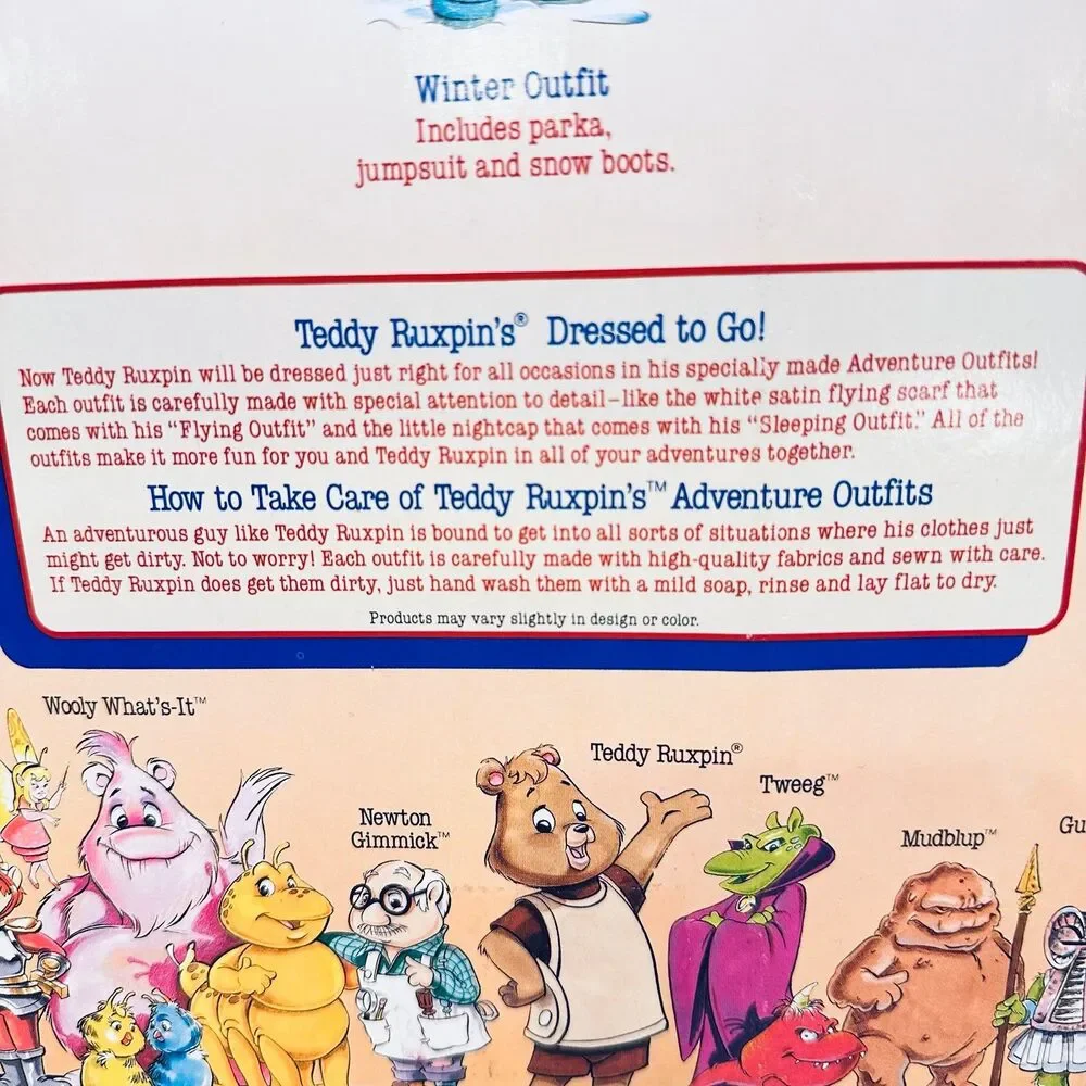 worlds of wonder teddy ruxpin